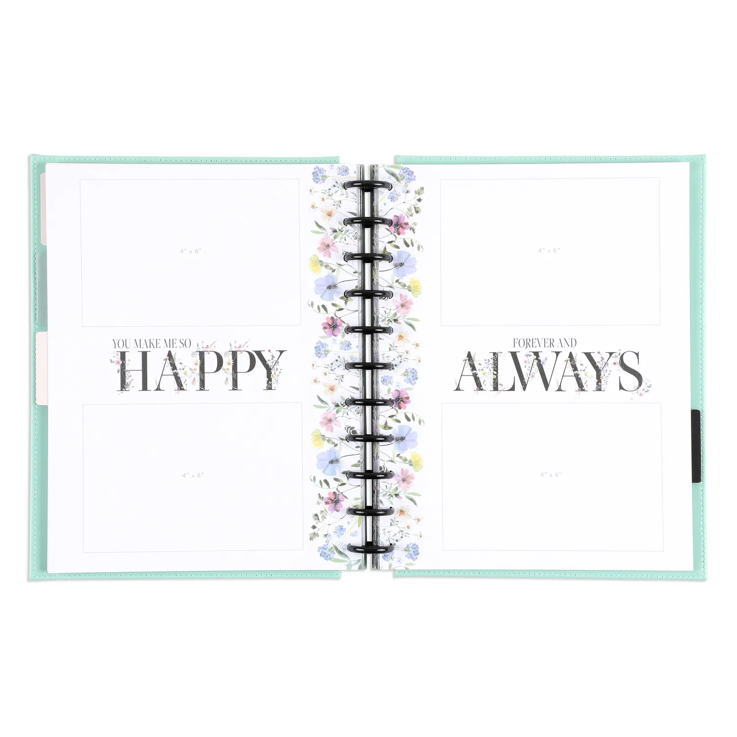 Happy Planner Blooming Elegance journal mariage photo 80 feuilles