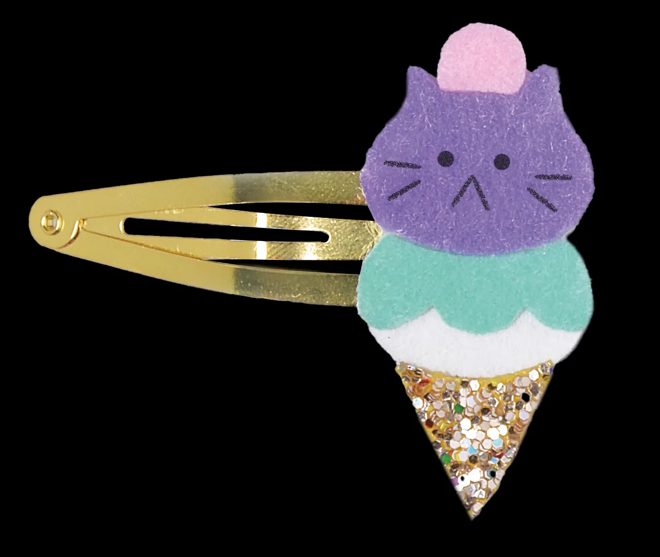 Miaou Mon semainier créatif coffret 7 barrettes chat