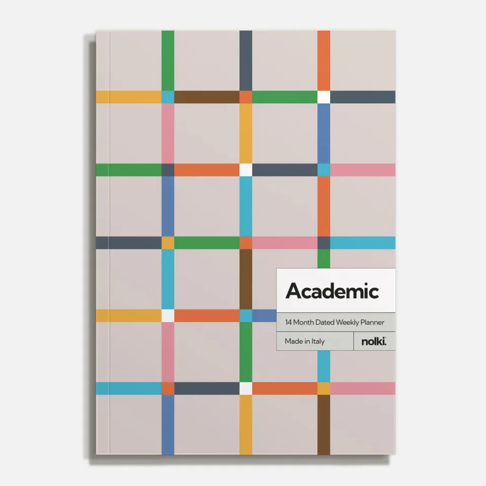 Nolki Glow agenda académique A5 14 mois daté