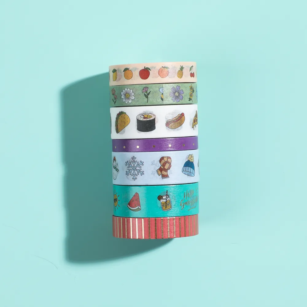 Happy Planner All the Things washi tape 7 rouleaux