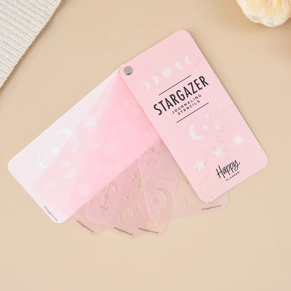 Happy Planner Stargazer pochoirs agenda 5 feuilles ciel
