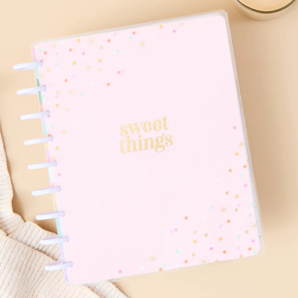 Happy Planner Sweets Baking carnet recettes Classic 80 feuilles