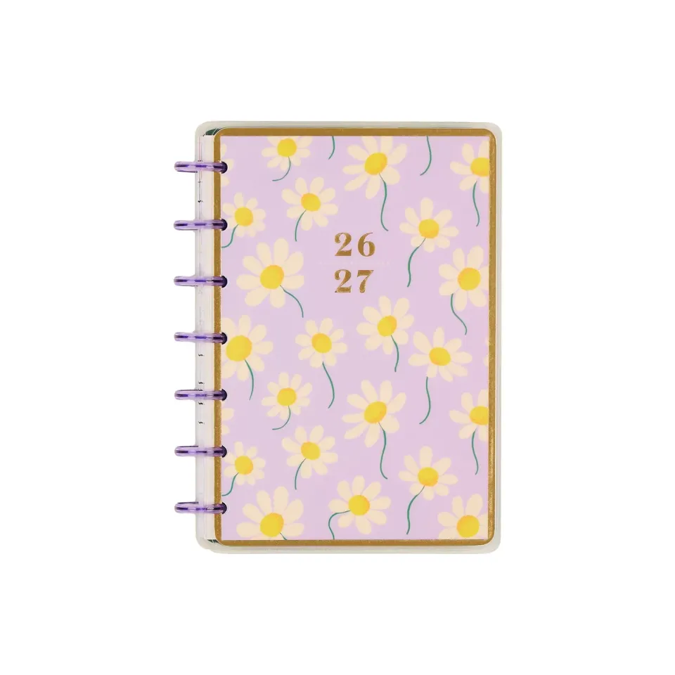 Happy Planner Golden Garden agenda Mini 2026-2027 dashboard