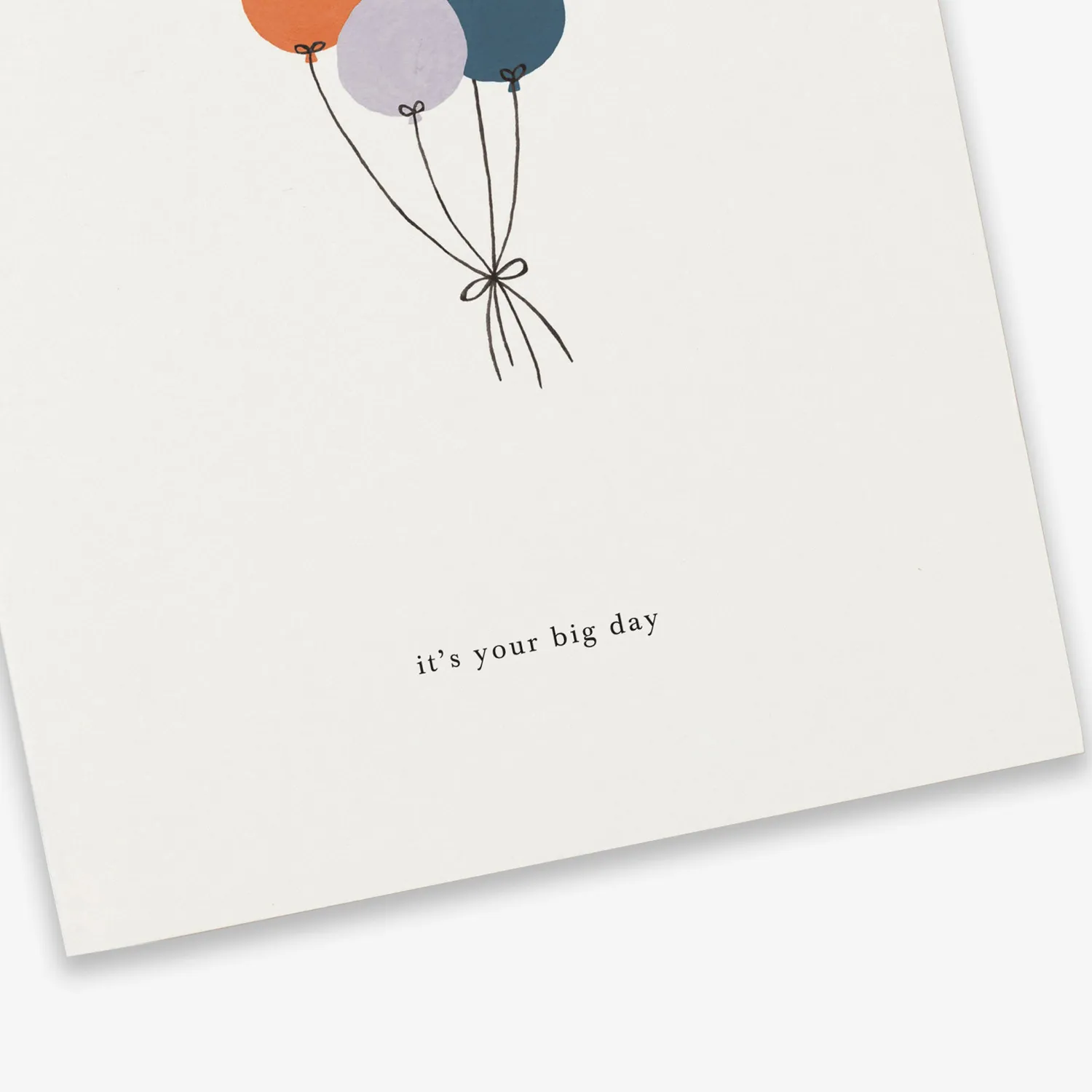 Kartotek Balloons carte anniversaire ballons avec enveloppe