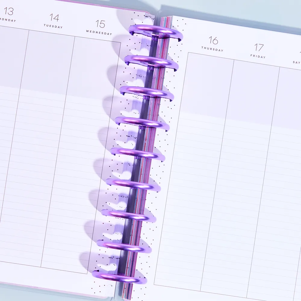 Happy Planner Violet Expander disques métal x11 violet