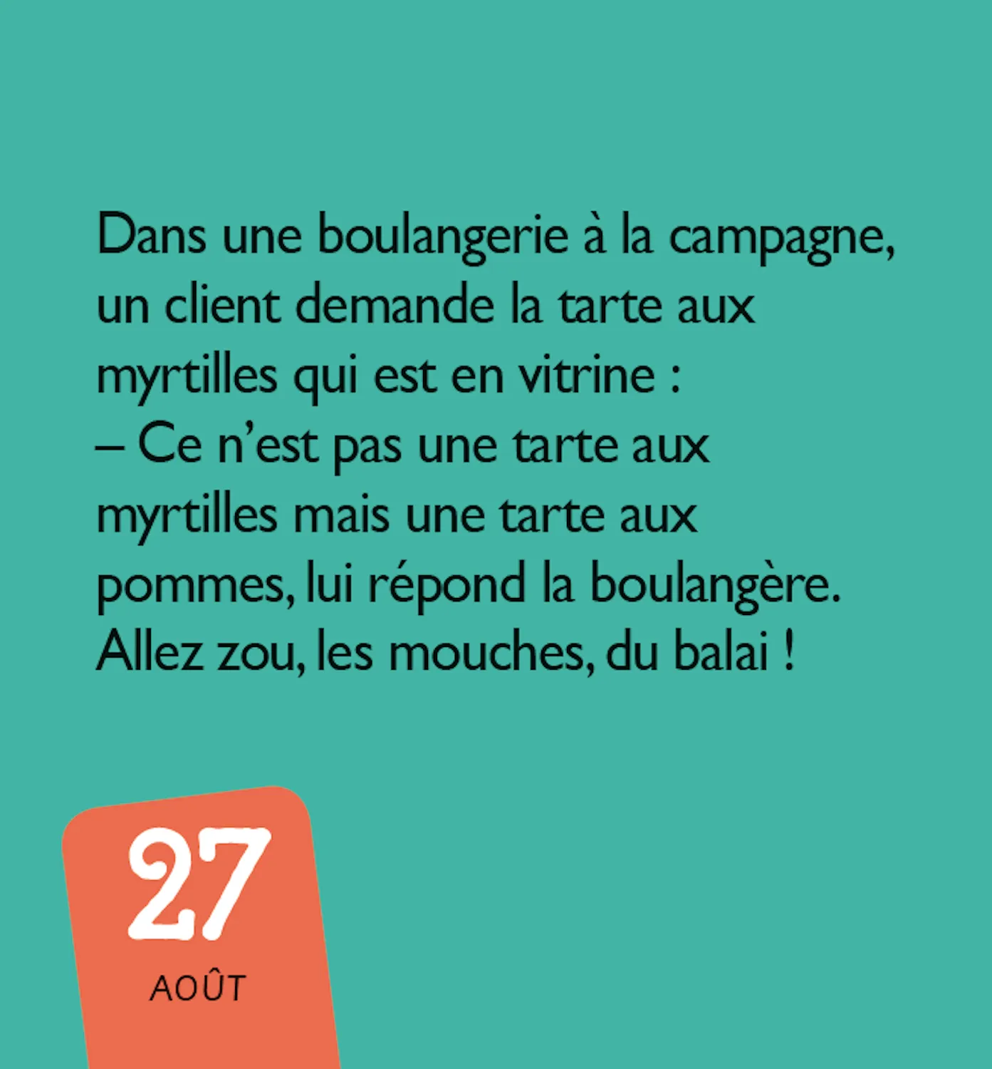 Frigobloc Mini calendrier 365 blagues crados enfant