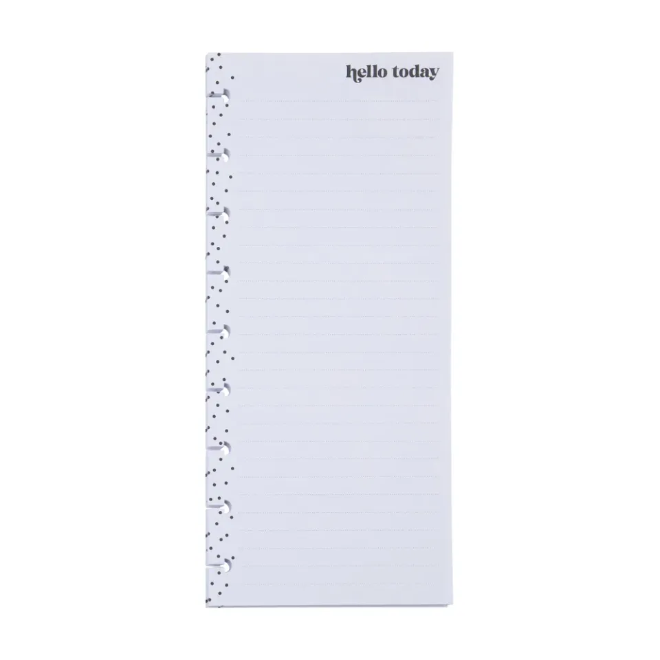Happy Planner Simple Essentials recharge papier pointillé 60 feuilles