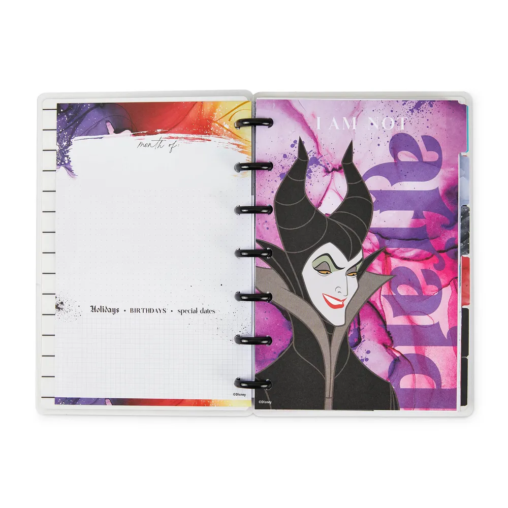 Happy Planner Disney Villains Mini agenda non daté 12 mois