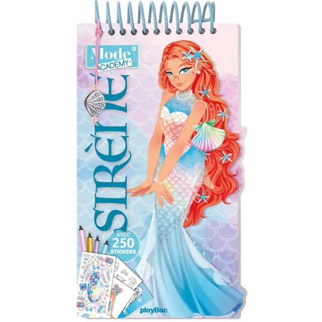 Frigobloc Mode Academy Sirènes carnet créatif bracelet
