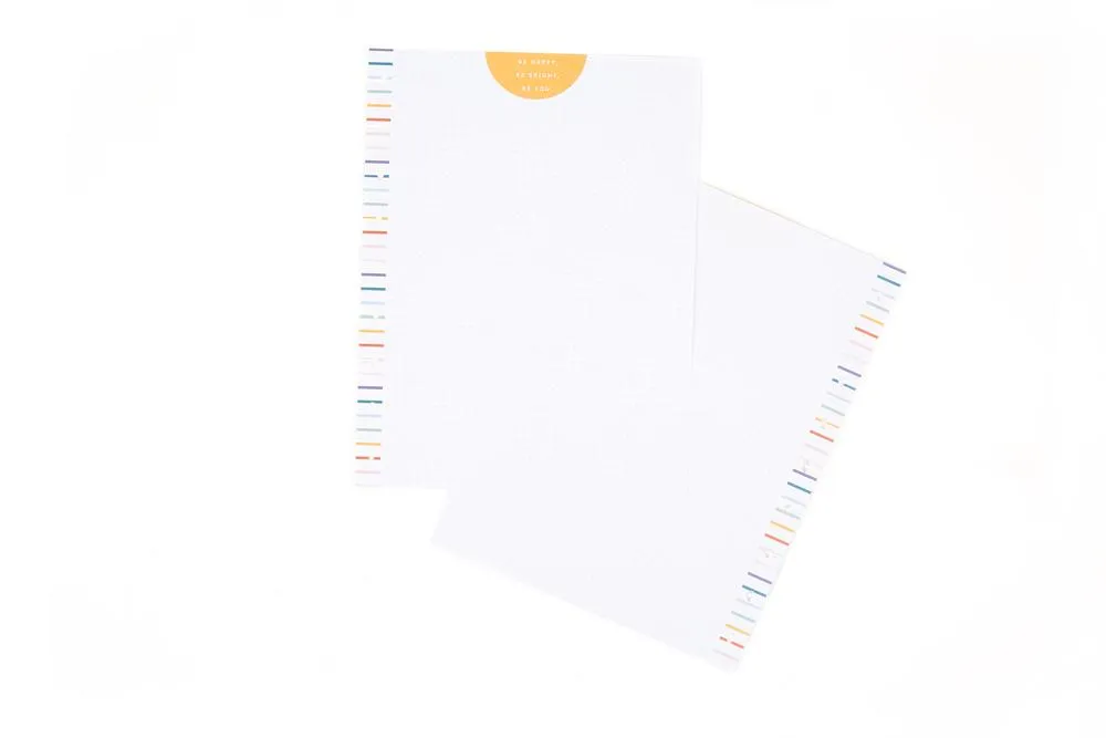 Happy Planner Classic Bright Fun recharge 40 feuilles pointillée
