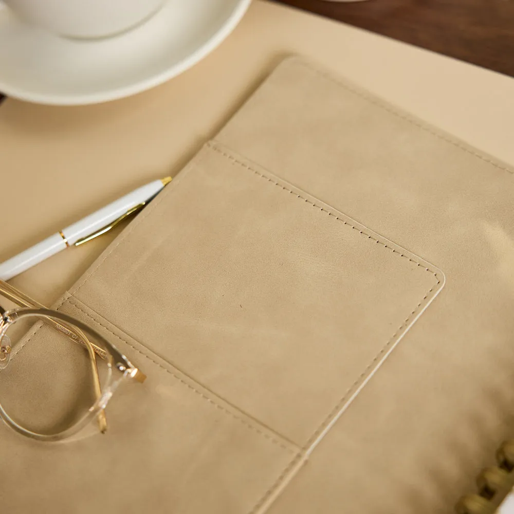 Happy Planner Citrine Mocha agenda spirale 2027 Classic 12 mois
