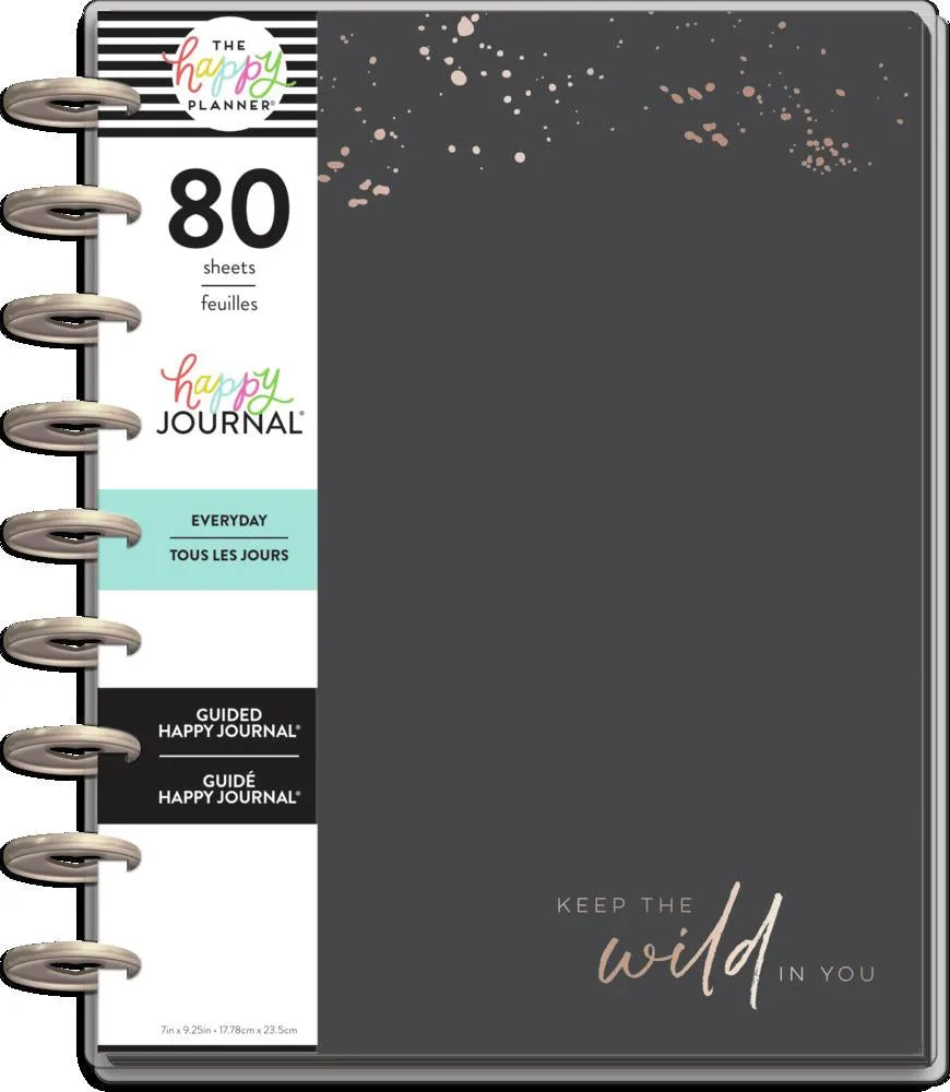 Happy Planner Wild Styled journal guidé Classic