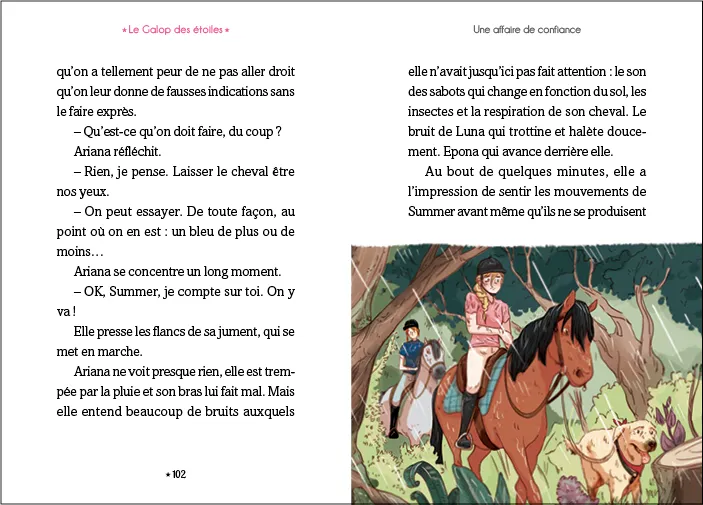 Frigobloc Le Galop des Étoiles 11 roman cheval 8 ans