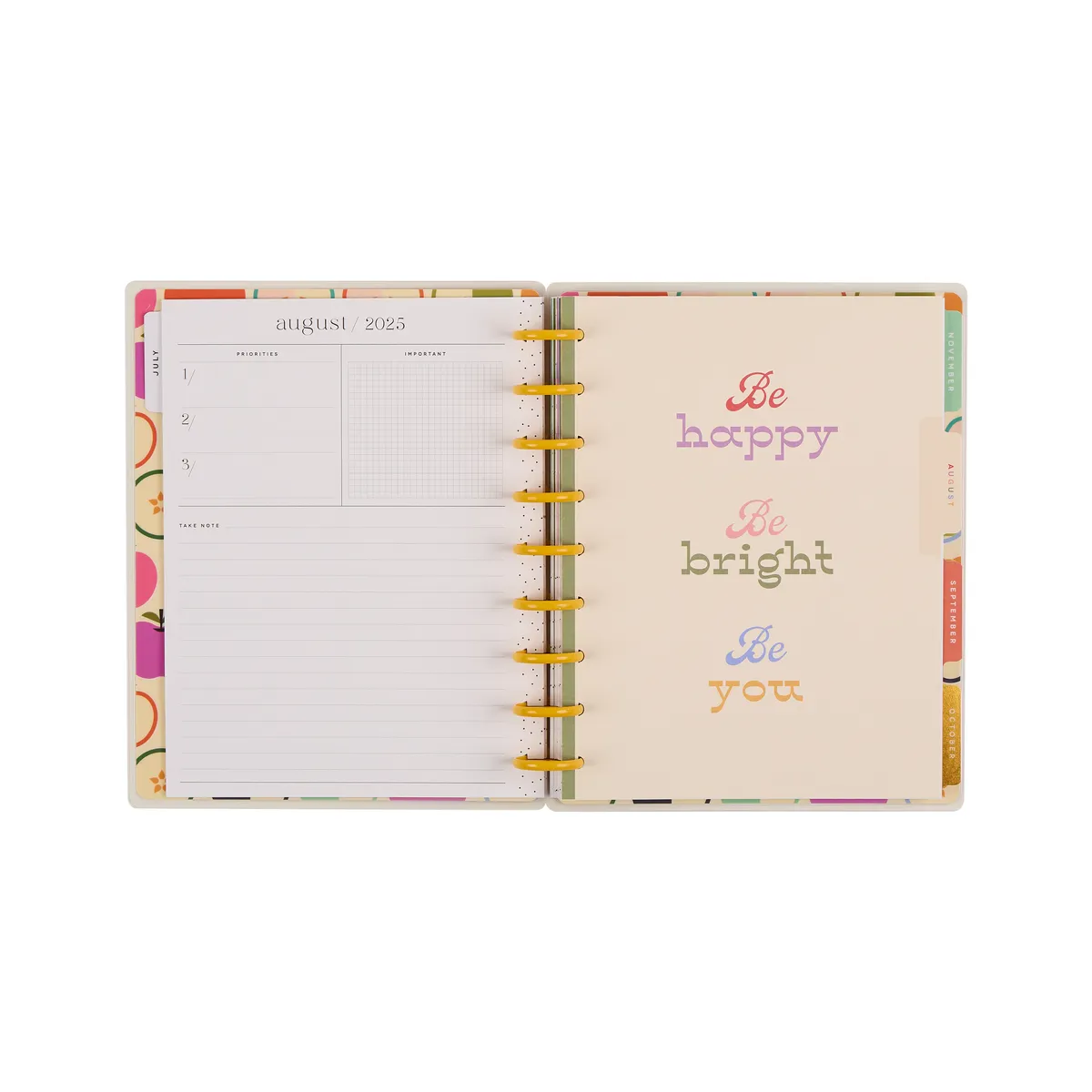 Happy Planner Mod Teacher 2025-2026 Classic agenda professeur 12 mois