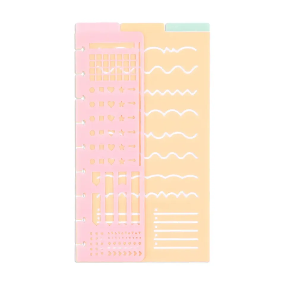 Happy Planner Miss Maker marque-pages pochoirs lot 3 craft