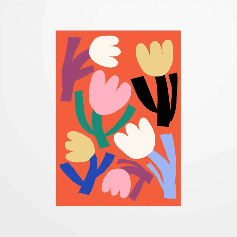 My365 Jennifer Bouron Jardin fleuri carte postale fleurs