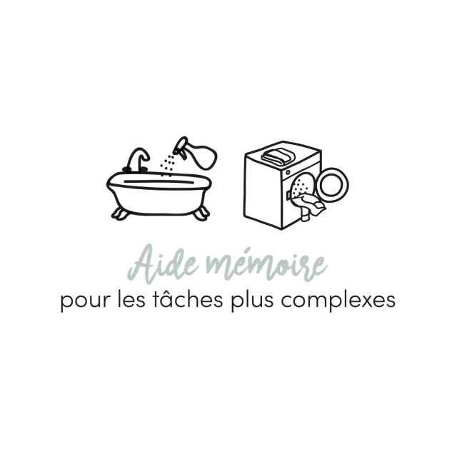 Les Belles Combines Aide-mémoire tâches complexes à imprimer