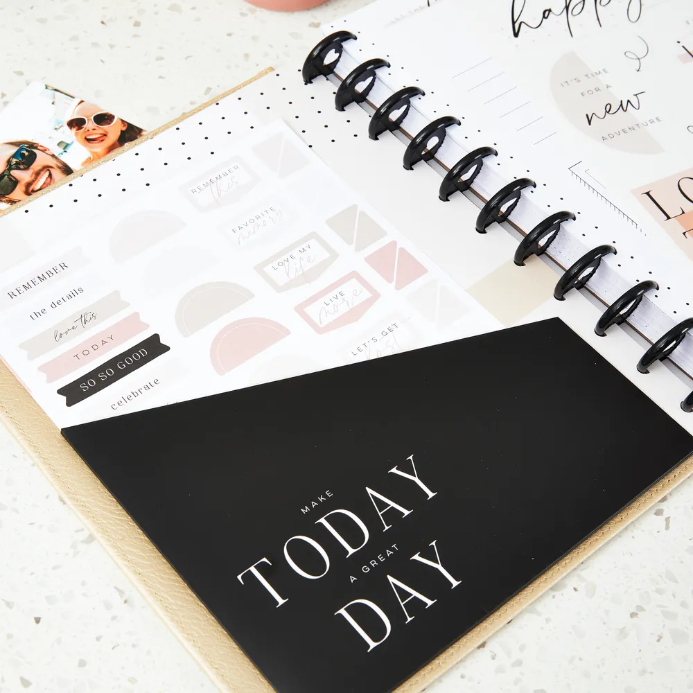 Happy Memory Keeping Love This Moment recharge Big journal