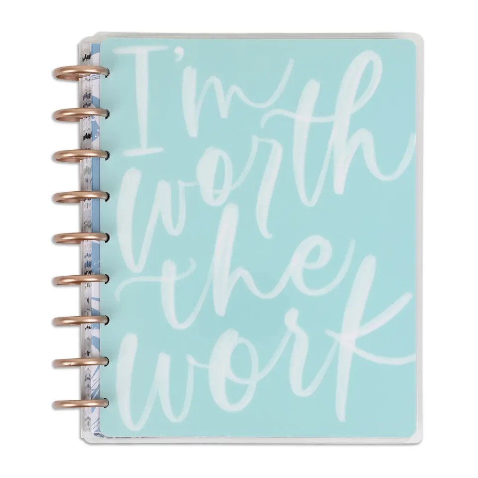 Happy Planner Worth the Work Classic journal fitness guidé