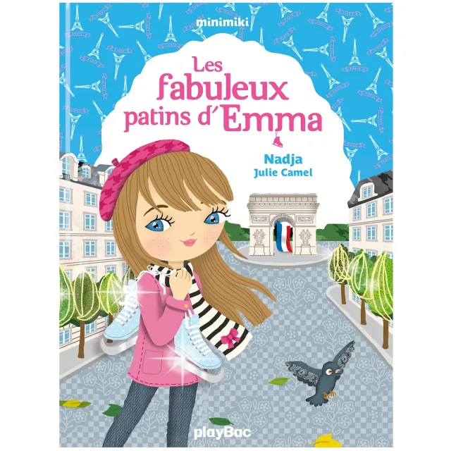 Minimiki Les fabuleux patins d’Emma Tome 18 livre Paris