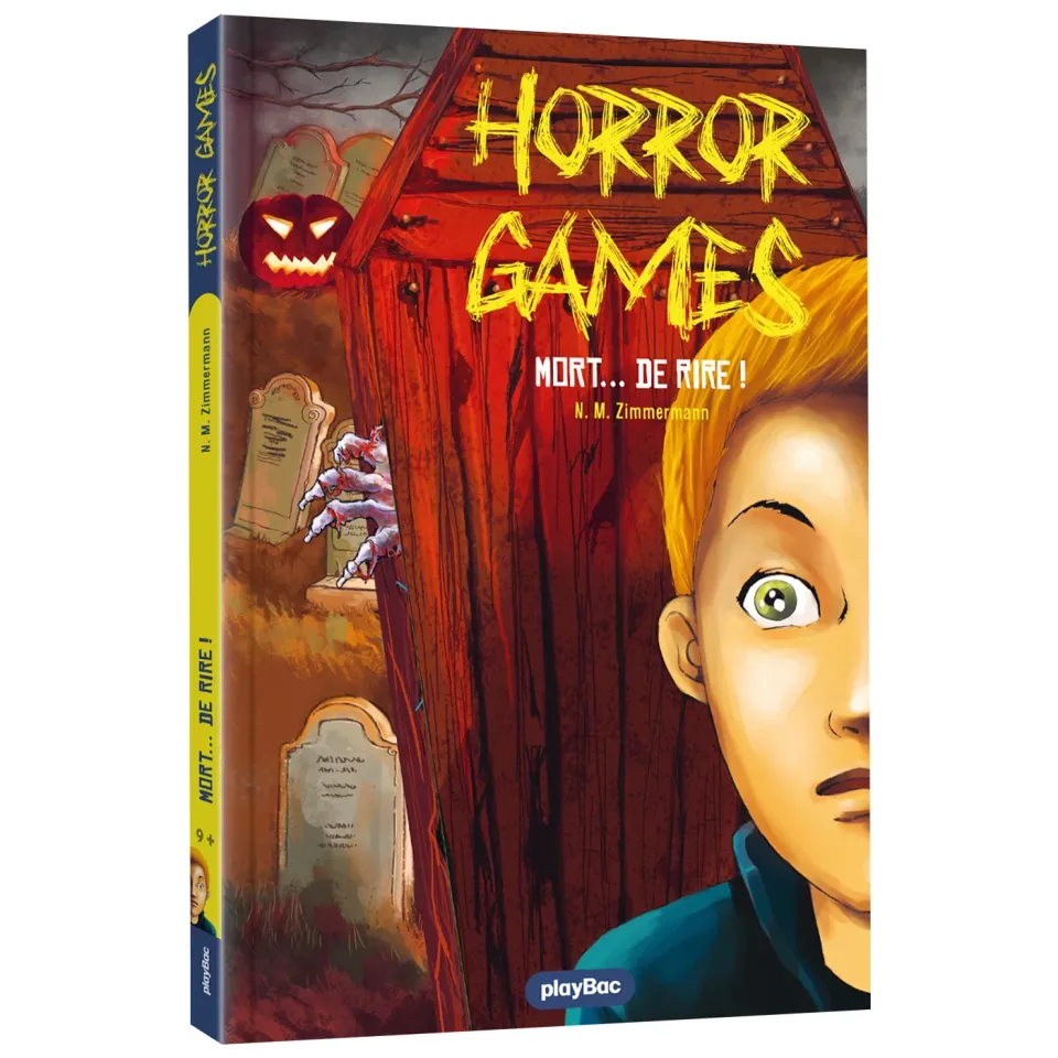 Horror Games Mort de rire Tome 3 roman monstres dès 9 ans