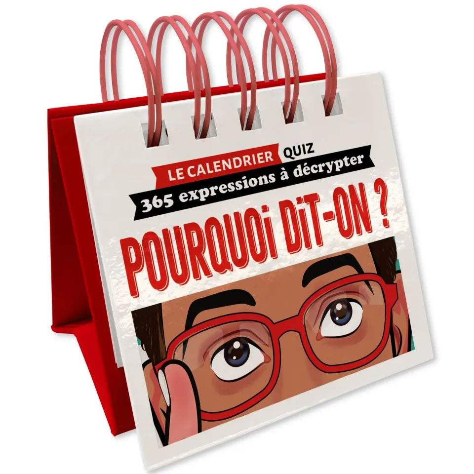 Frigobloc Pourquoi dit-on ? calendrier quiz chevalet 365 jours