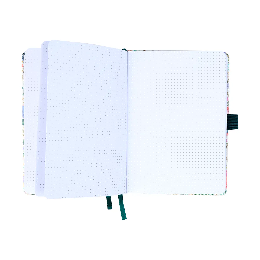Happy Planner Folk & Flora carnet pointillé 80 feuilles épais