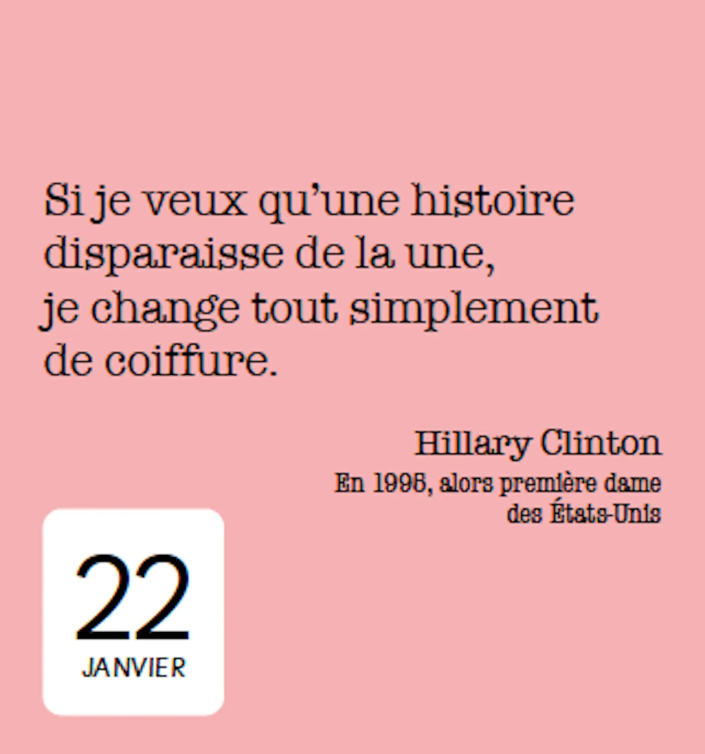 Frigobloc 365 gaffes politiques mini calendrier