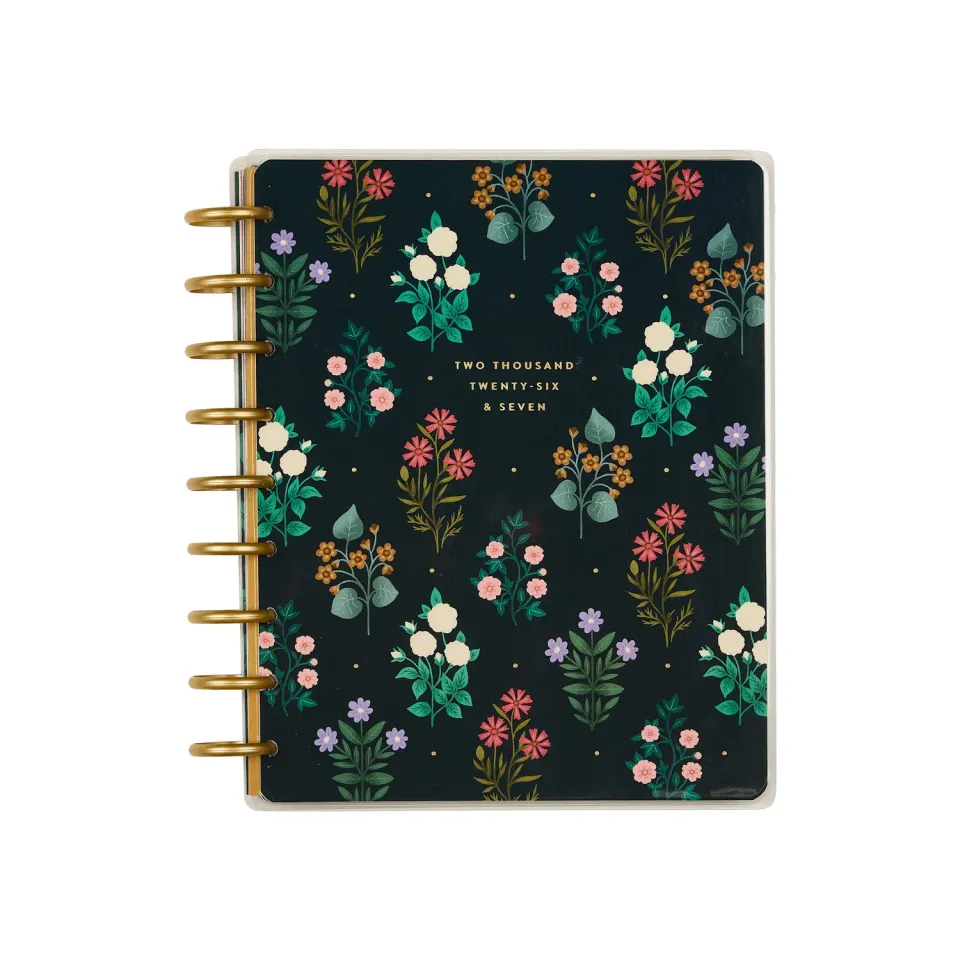 Happy Planner Spring Tapestry agenda Classic vertical 12 mois