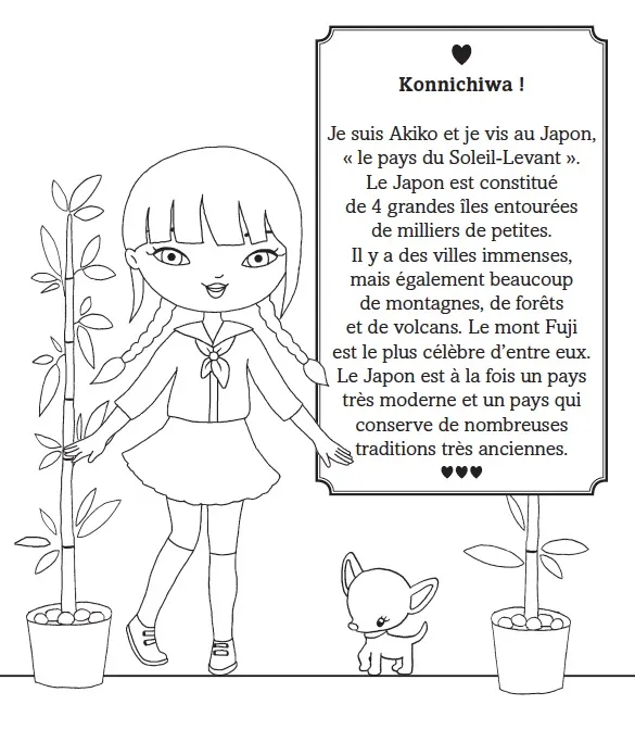 Frigobloc Minimiki pochette cartes à gratter Akiko au Japon