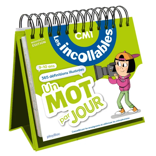 Frigobloc Les Incollables Un mot par jour CM1 chevalet