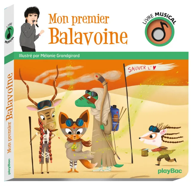 Mon premier Balavoine livre musical bébé 5 chansons