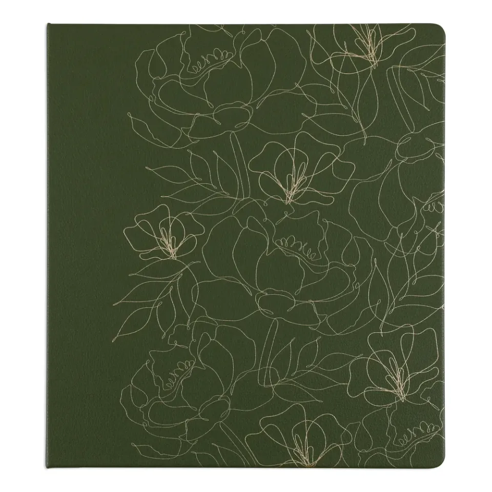 Happy Planner Work Life Ivy Rose Deluxe couverture planner Big vert sauge