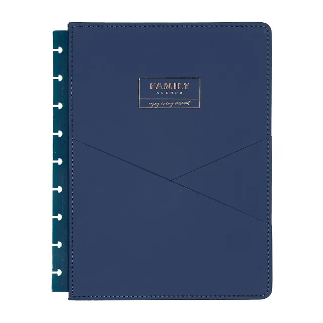 Happy Planner Family Plans Deluxe couverture agenda marine