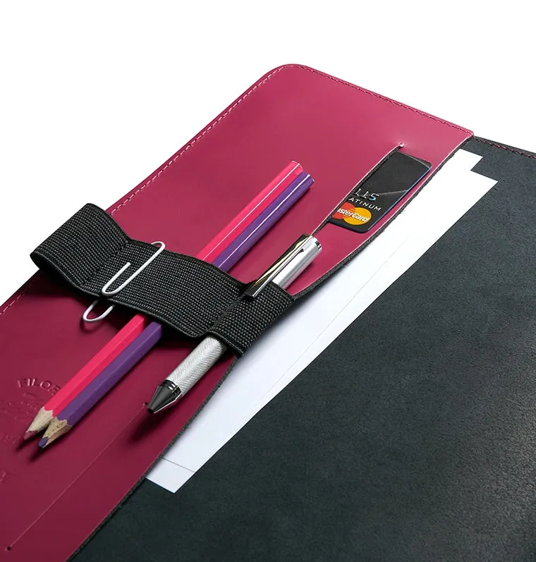 Filofax The Original folio A5 framboise cuir