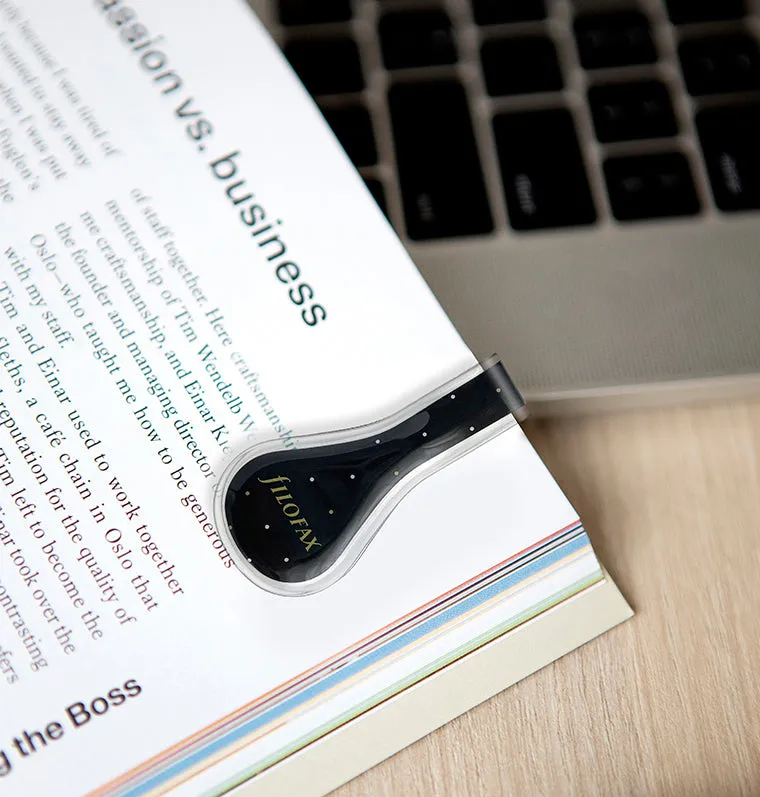 Filofax Moonlight clip magnétique marque-page 55 mm