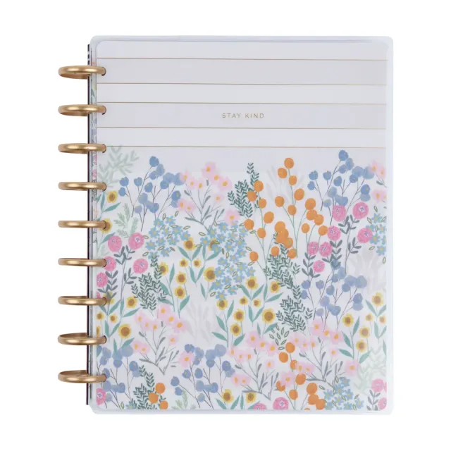 Happy Planner Soft Florals planner Classic dashboard non daté
