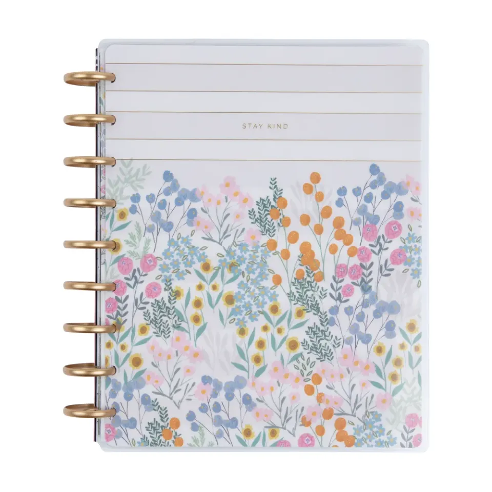 Happy Planner Soft Florals planner Classic dashboard non daté