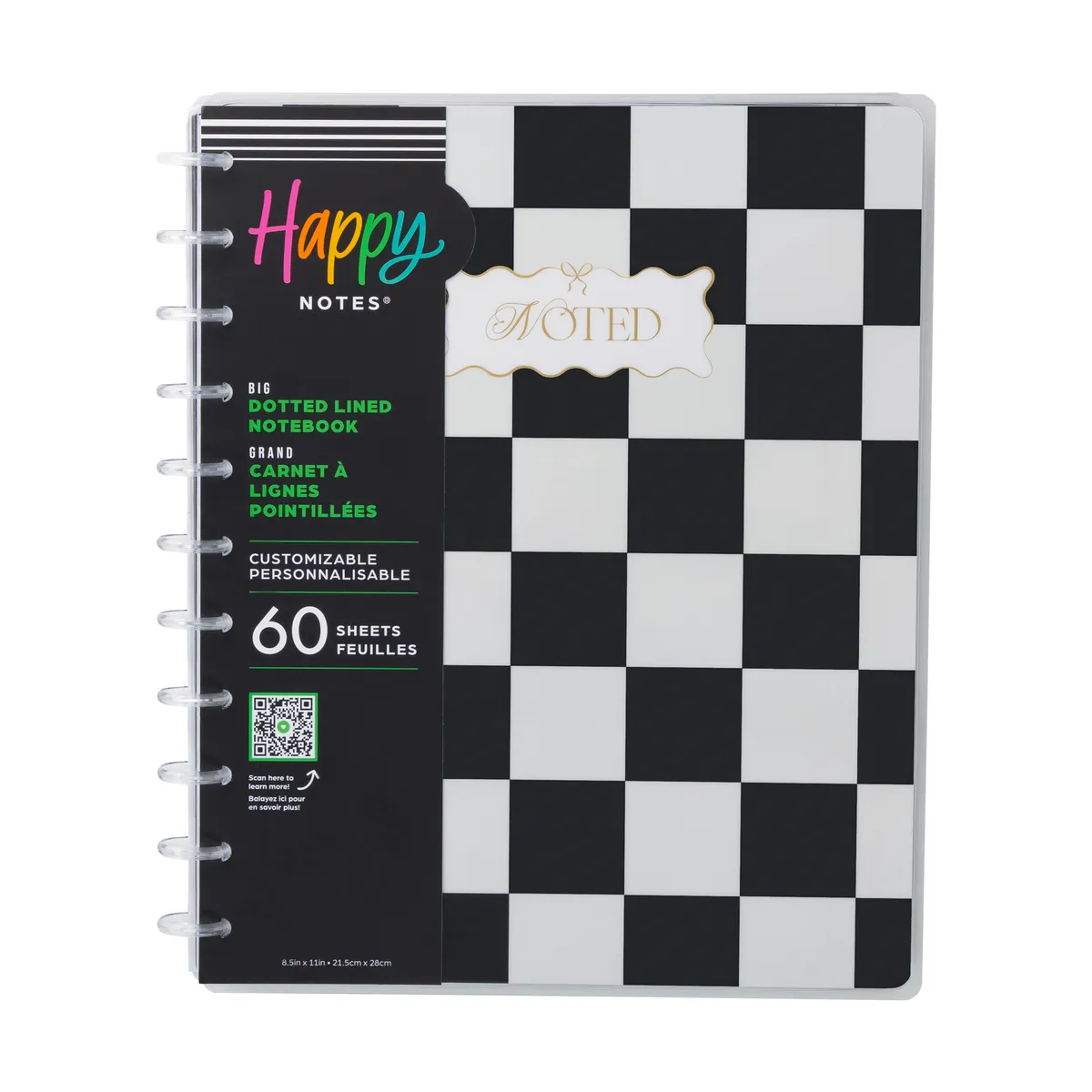Happy Planner Sweet & Simple Big carnet ligné pointillé 60 feuilles