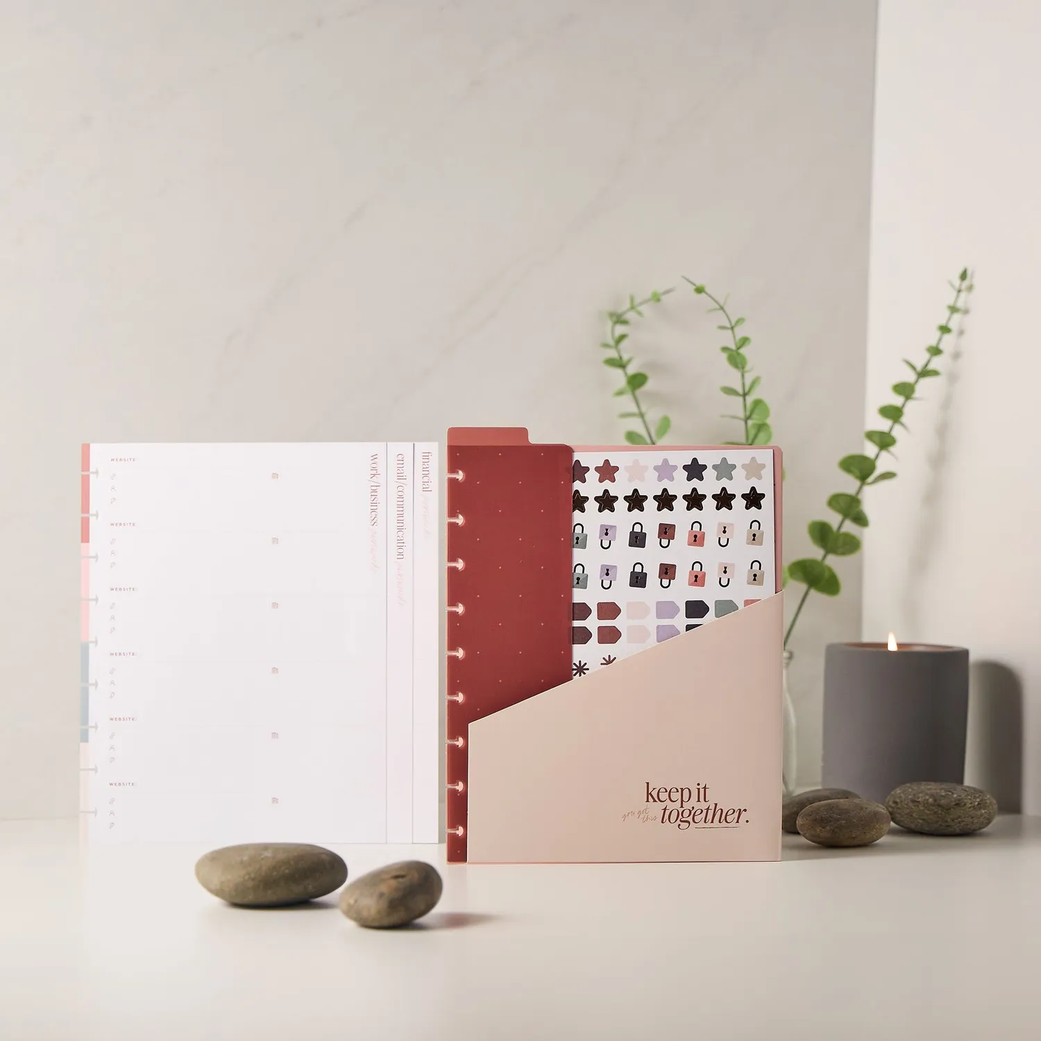 Happy Planner Rise & Align extension mots de passe Classic