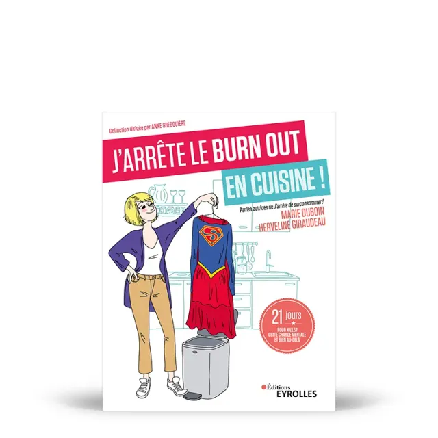 My365 J'arrête le burn out en cuisine livre pratique