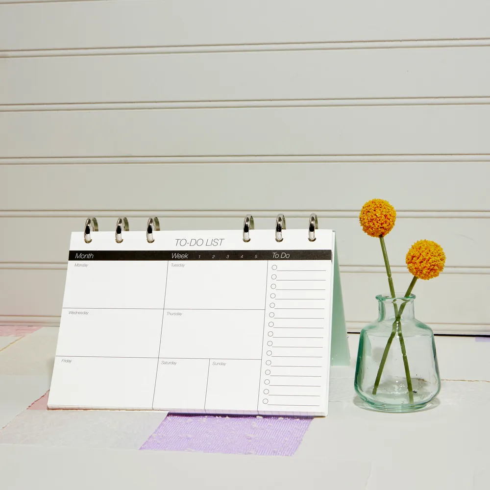 Happy Planner Frosted Mint agenda chevalet semainier 52 feuilles