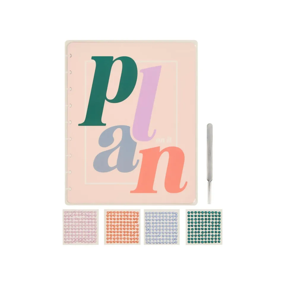 Happy Planner Big Plans Classic couverture agenda déco à bijoux