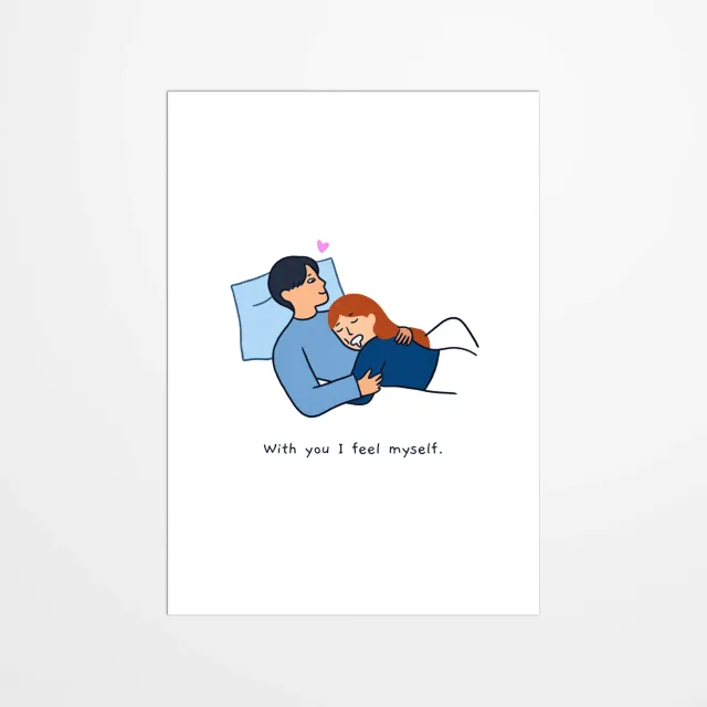 My365 Lorraine Sorlet With you carte postale