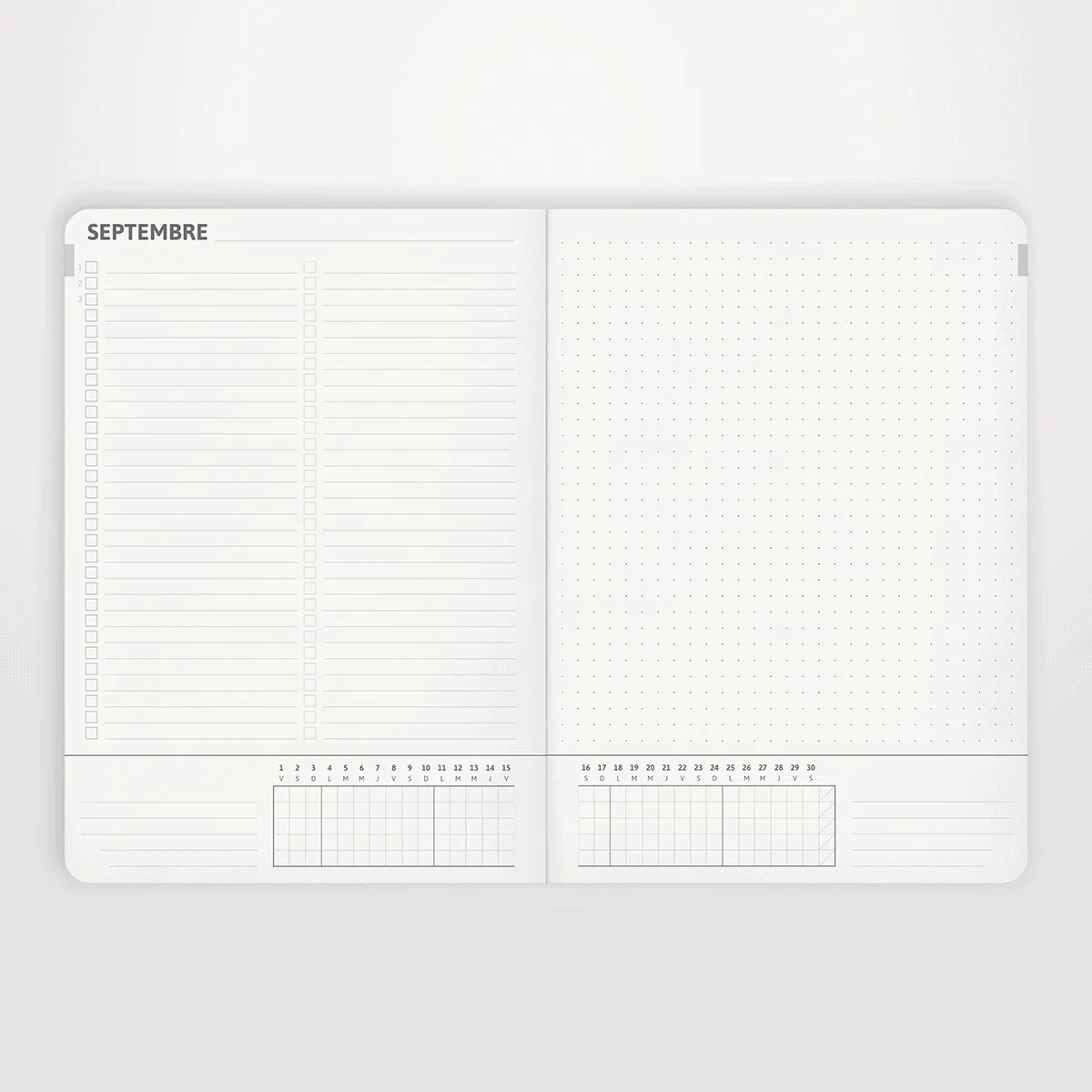 My365 SIMPLE Semaine 2026/2027 agenda semainier A5 souple
