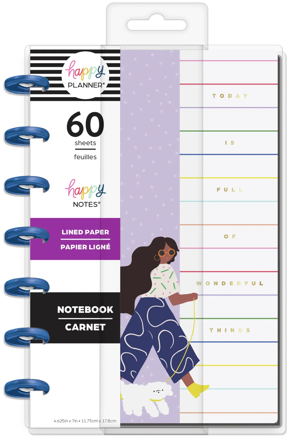 Happy Planner Groovin Movin carnet Mini ligné 60