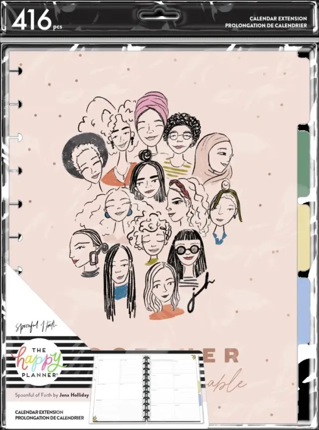 Happy Planner Unstoppable Together extension Big