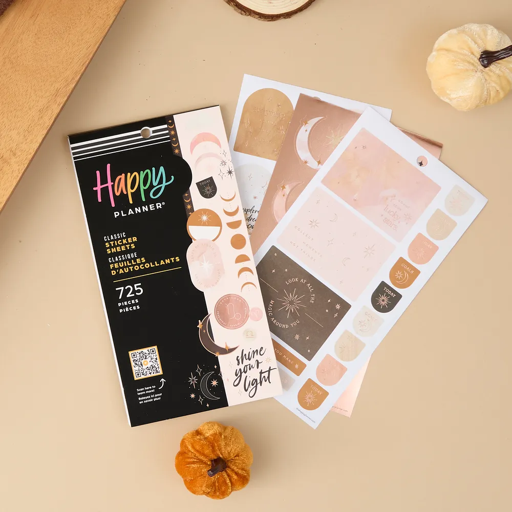 Happy Planner Everyday Magic stickers astrologie 725