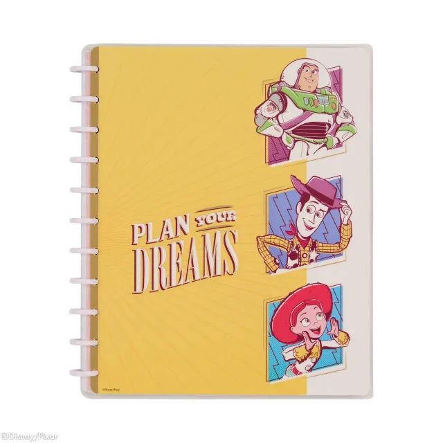 Happy Planner Toy Story 30 ans carnet Big pointillé ligné