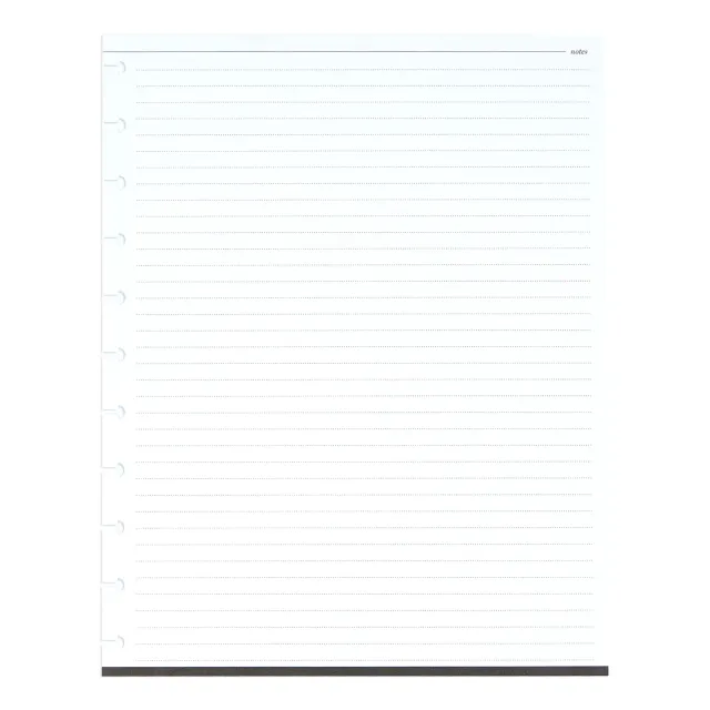 Happy Planner Work+Life Onyx Big papier recharge 40 feuilles